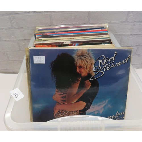 246 - BOX OF MIXED VINYL RECORDS