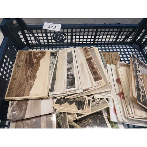 223 - JOBLOT OF OLD POSTCARDS