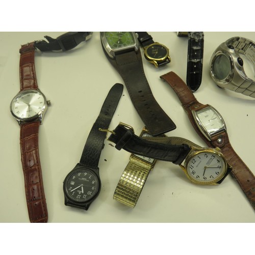 185 - TEN GENTS WRISTWATCHES