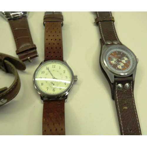 187 - TEN GENTS WRISTWATCHES