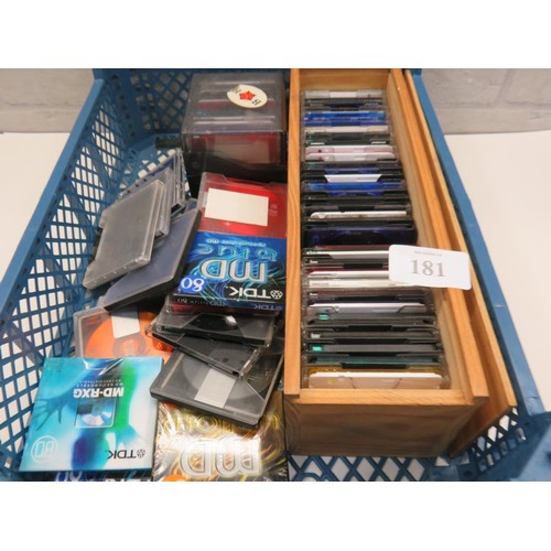 181 - JOBLOT OF MINI DISCS