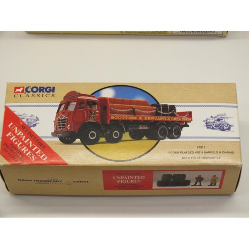 458 - 3x BOXED CORGI TRUCKS