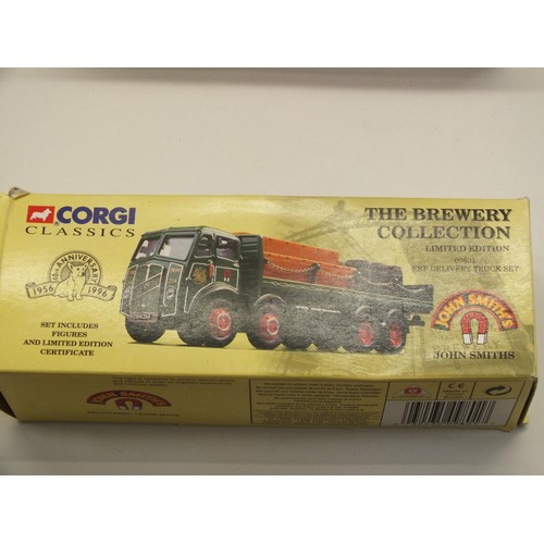 458 - 3x BOXED CORGI TRUCKS