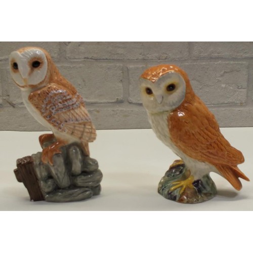 463 - TWO BESWICK BARN OWLS