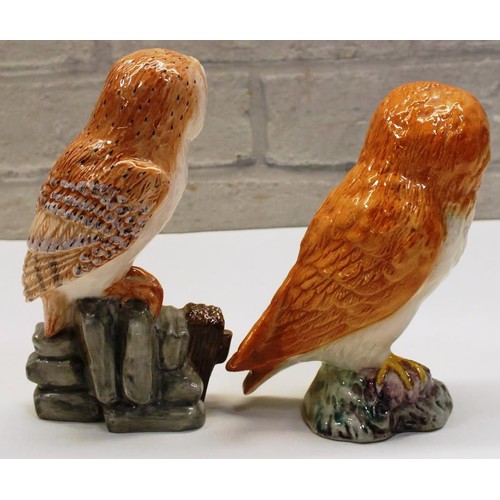 463 - TWO BESWICK BARN OWLS