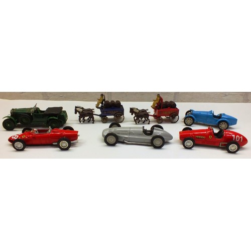 466 - ASSORTMENT OF DIECAST CARS INCLUDING CORGI