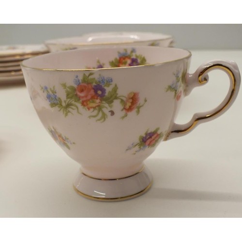 474 - TUSCAN FINE ENGLISH BONE CHINA TEA SET