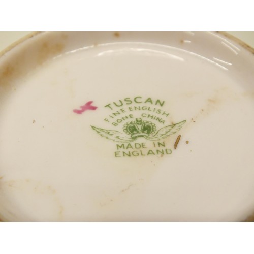 474 - TUSCAN FINE ENGLISH BONE CHINA TEA SET