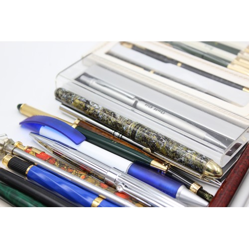 19 - Job Lot of 50 x Assorted WRITING INSTRUMENTS Inc. Fountain Pens, Ballpoint Pens