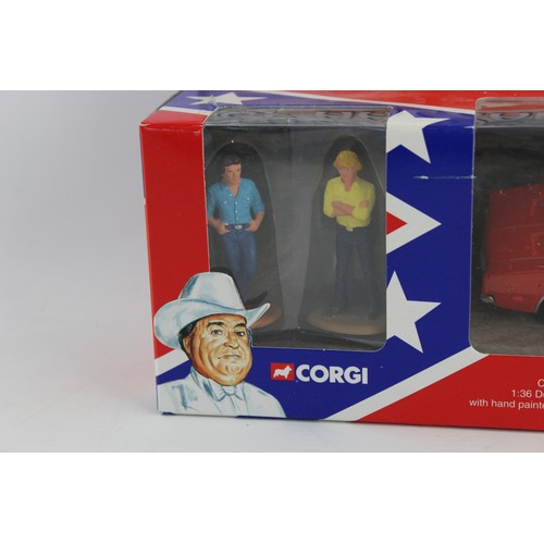 24 - Boxed CORGI Dukes of Hazzard Dodge Charger Diecast Model & Metal Figures CC05301