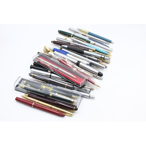 35 - Job Lot of 45 x Assorted WRITING INSTRUMENTS Inc. Fountain Pens, Ballpoint Pens