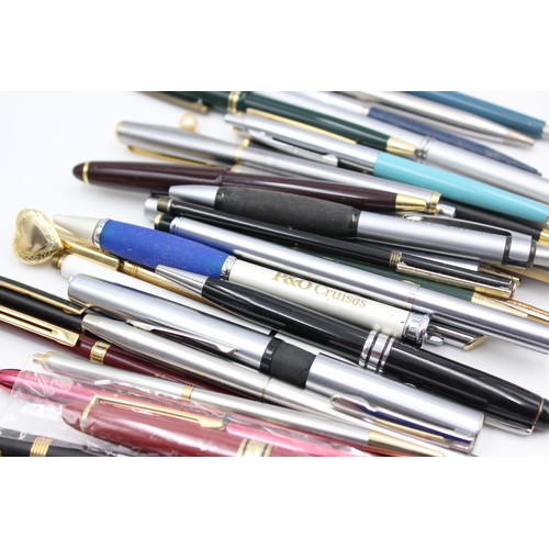 35 - Job Lot of 45 x Assorted WRITING INSTRUMENTS Inc. Fountain Pens, Ballpoint Pens