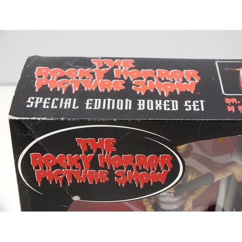 150 - THE ROCKY HORROR PICTURE SHOW SPECIAL EDITION BOXED SET OF FIGURES BY VITAL TOYS