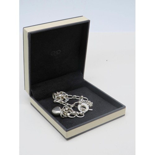 206 - SILVER LINKS OF LONDON BOXED BRACELET