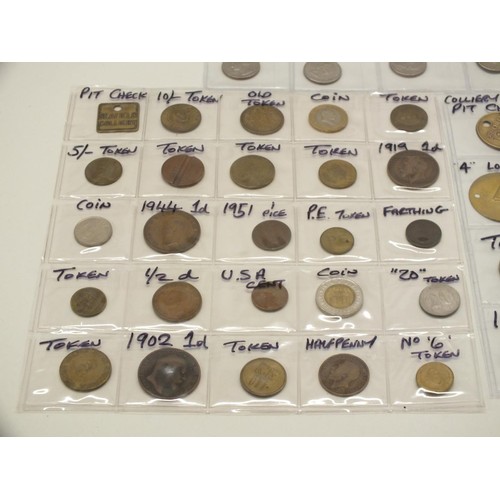 84 - COLLECTION OF COINS AND TOKENS