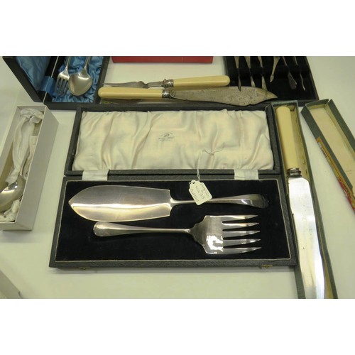 51 - SELECTION OF ASSORTED CUTLERY SETS