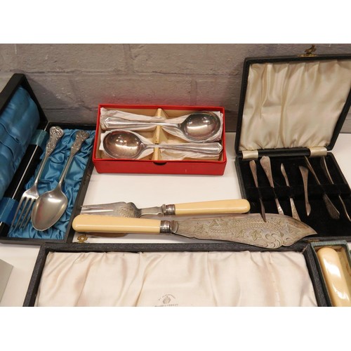 51 - SELECTION OF ASSORTED CUTLERY SETS