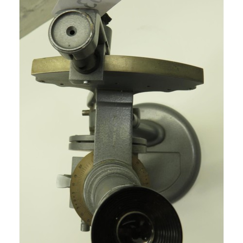163 - HILGER AND WATTS M450.302 MICROSCOPE