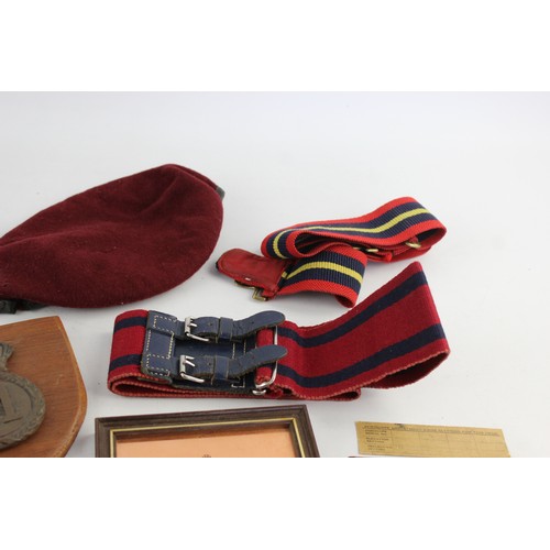 493 - Job Lot of Vintage MILITARIA Inc. WW2 Era 1943, Periscope, Belt Buckles Etc