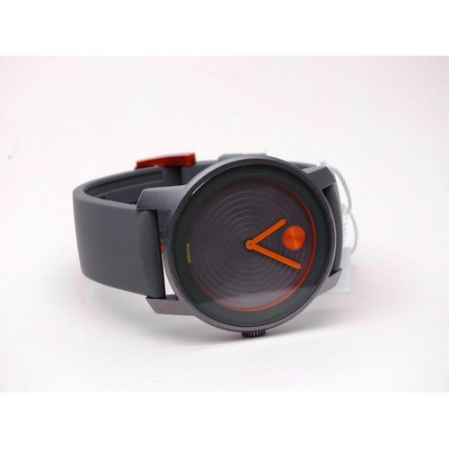 332 - BOXED NEW MOVADO BOL WRISTWATCH- WORKING ORDER