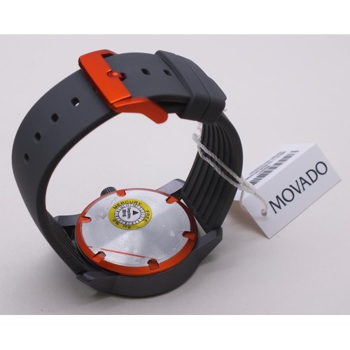 332 - BOXED NEW MOVADO BOL WRISTWATCH- WORKING ORDER