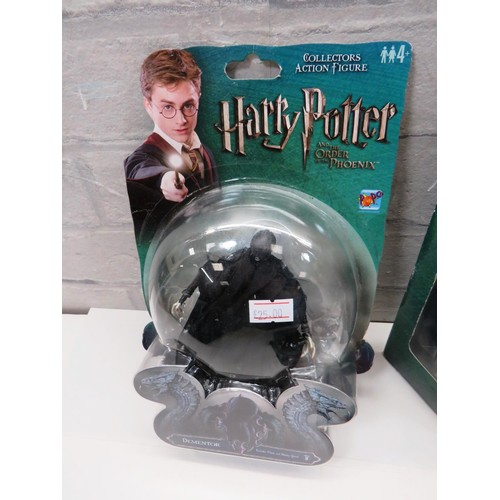 16 - FIVE HARRY POTTER COLLECTORS FIGURES IN UN-OPENED PACKETS