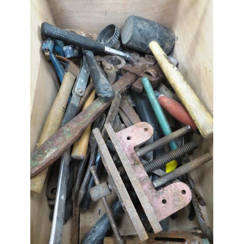 49 - BOX OF VARIOUS TOOLS