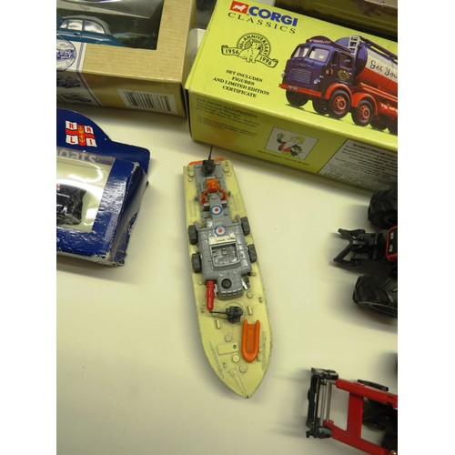 146 - SELECTION OF CORGI DIECAST, TRACTORS etc