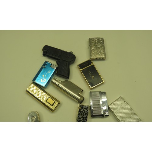 105 - 10 x BRANDED CIGARETTE LIGHTERS