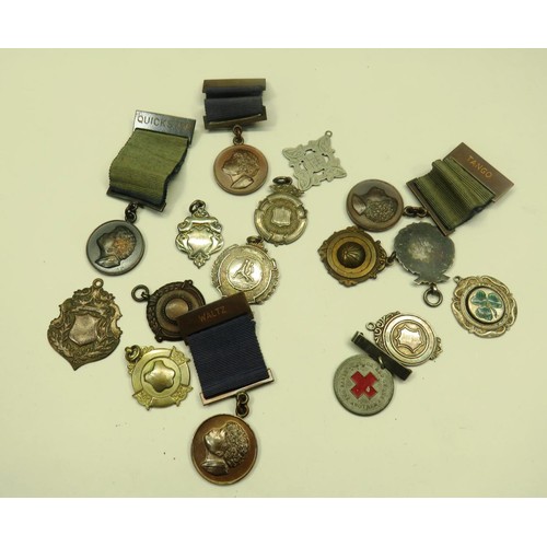 106 - COLLECTION OF VINTAGE FOBS AND MEDALS