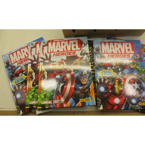 133 - BOX FULL OF MARVEL BOOKS