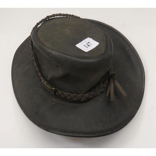 DRIZA- BONE AUSTRALIAN LEATHER HAT