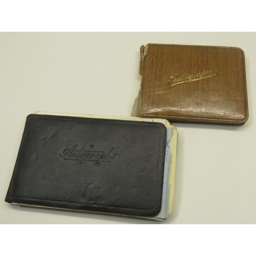 153 - TWO 1940'S AUTOGRAPH ALBUMS