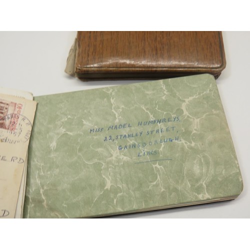 153 - TWO 1940'S AUTOGRAPH ALBUMS