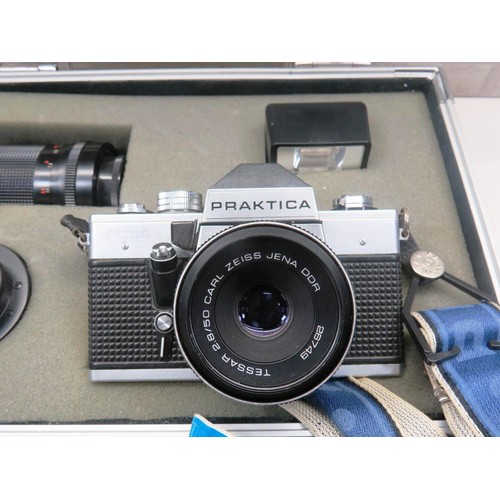 1 - PRATICA MTL 3  CAMERA- CASED WITH ACCESSORIES