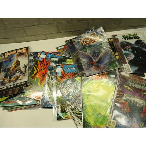 234 - 27 VINTAGE DC SWAMP THING COMICS