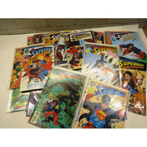 235 - 34 VINTAGE DC SUPERBOY COMICS