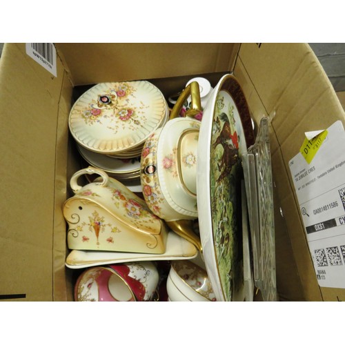 573 - FOUR TEASETS AND OTHER CERAMICS