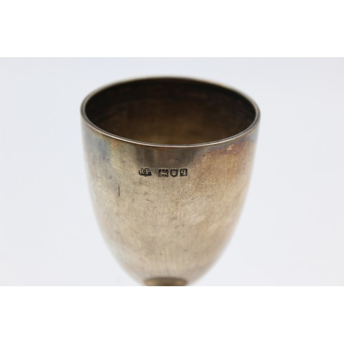 447 - Antique Hallmarked 1911 London STERLING SILVER Plain Chalice (48g)