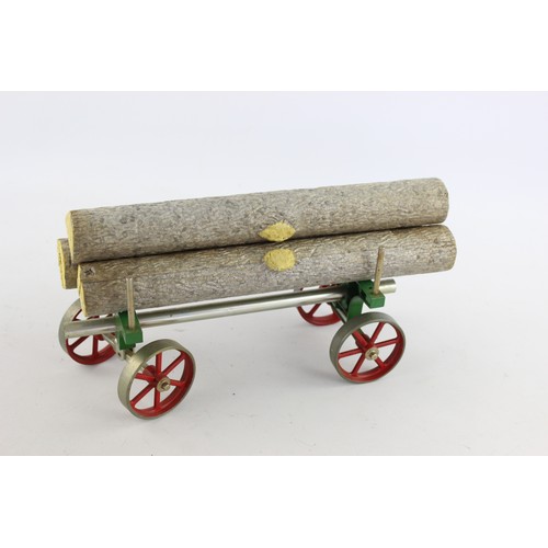 503 - Vintage MAMOD Lumber Wagon with Logs