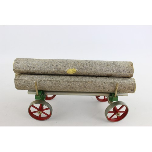 503 - Vintage MAMOD Lumber Wagon with Logs