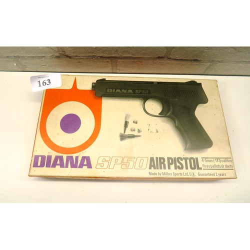 163 - DIANA SP50 BOXED AND PELLETS .177