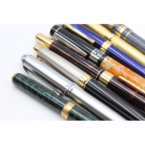 407 - 8 x Assorted Presentation FOUNTAIN PENS Inc Playboy, Ronson, Jinhao, Diplomat