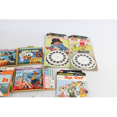 451 - 30 x Assorted Vintage View-Master Reels Inc. Disney, Jaws, Hanna-Barbera, Etc