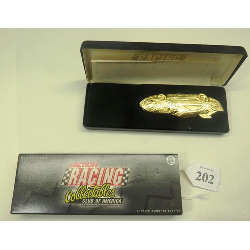 202 - PEN KNIFE - ACTION RACING COLLECTABLES LTD EDITION