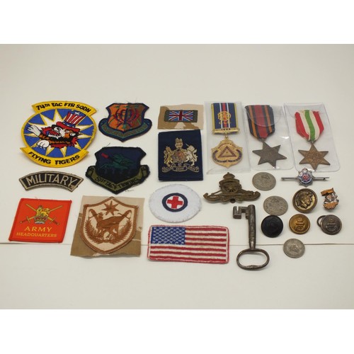47 - VARIOUS BADGES AND MEDALS ETC