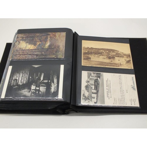 51 - ALBUM WITH 200 POSTCARDS INCLUDING TOPOGRAPHICAL , COMICAL ETC