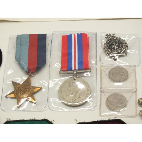 57 - LOT OF VINTAGE VARIOUS MEDALS AND BADGES