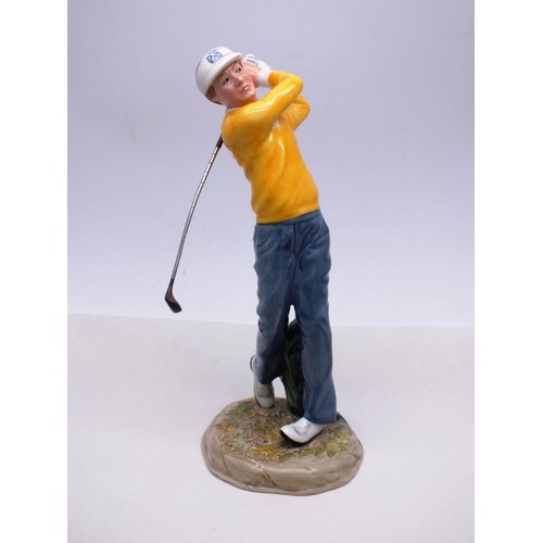 234 - ROYAL DOULTON GOLFER TEE-ING OFF