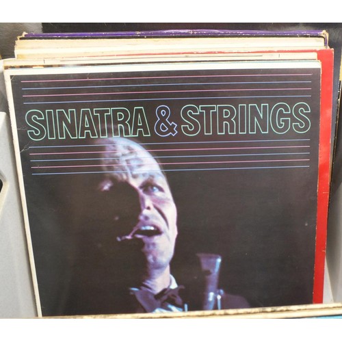 132 - FRANK SINATRA MEMORABILIA INCLUDES SIGNED PHOTOGRAPH, RECORDS & 1978 PROGRAMME FROM ROYAL FESTIVAL H... 